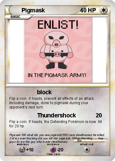 Pokemon Pigmask