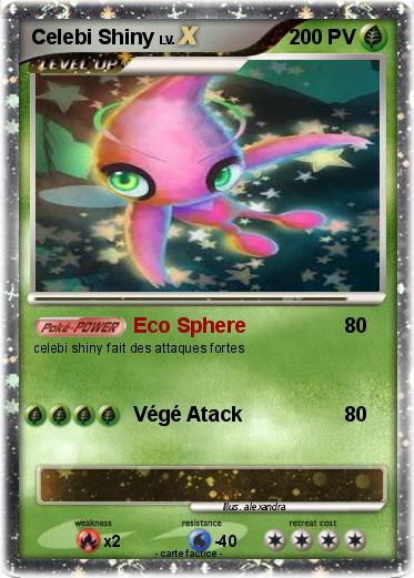 Pokemon Celebi Shiny