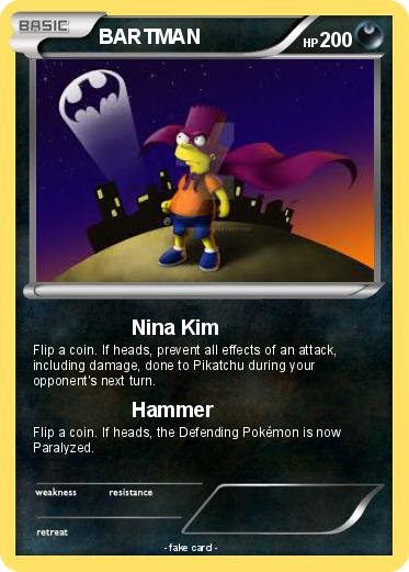 Pokemon BARTMAN