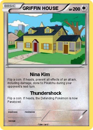 Pokemon GRIFFIN HOUSE