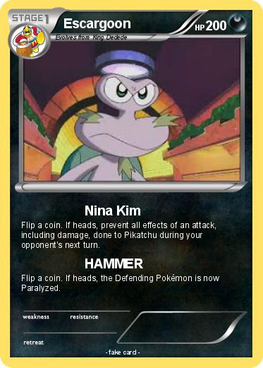 Pokemon Escargoon