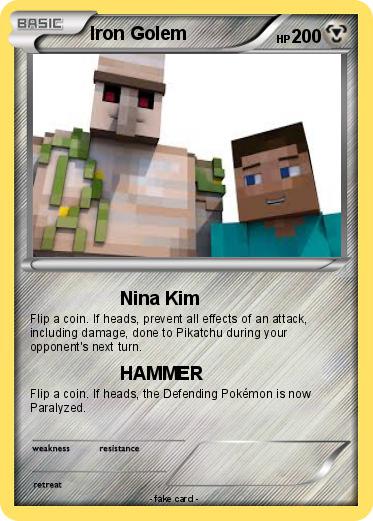 Pokemon Iron Golem