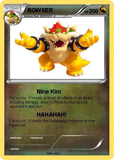 Pokemon BOWSER