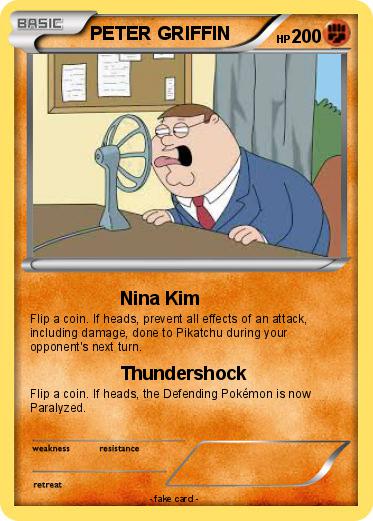 Pokemon PETER GRIFFIN