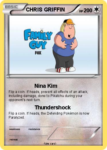 Pokemon CHRIS GRIFFIN