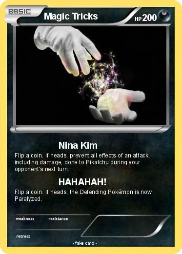 Pokemon Magic Tricks