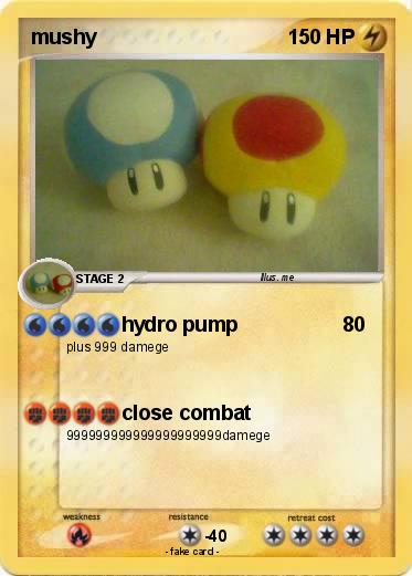 Pokemon mushy