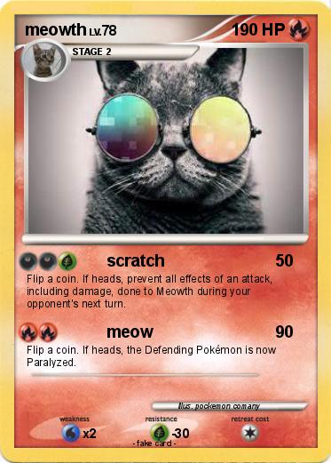 Pokemon meowth