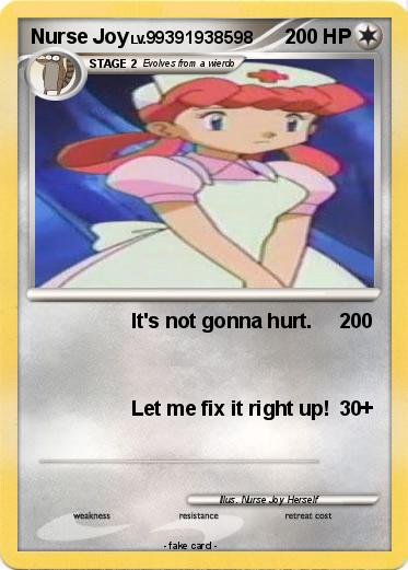 Pokemon Nurse Joy