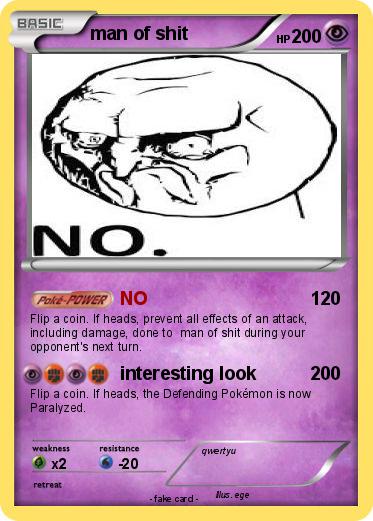 Pokemon man of shit