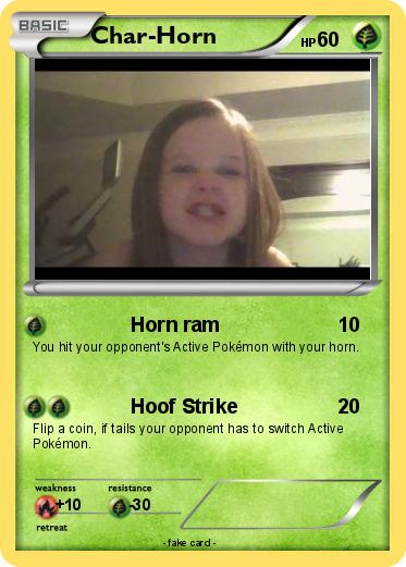 Pokemon Char-Horn