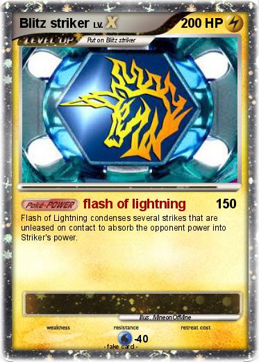 Pokemon Blitz striker