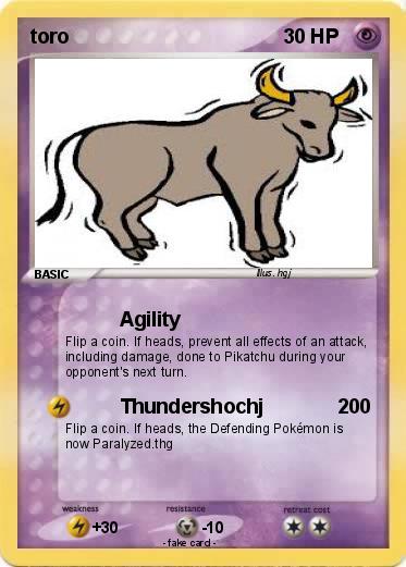 Pokemon toro