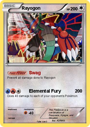 Pokemon Rayogon
