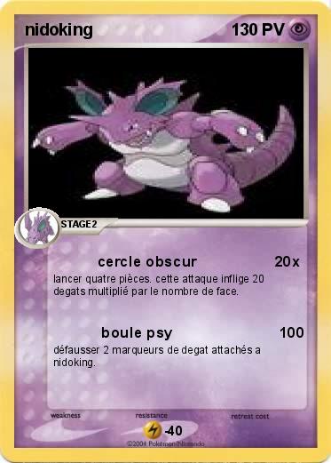 Pokemon nidoking