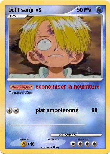 Pokemon petit sanji