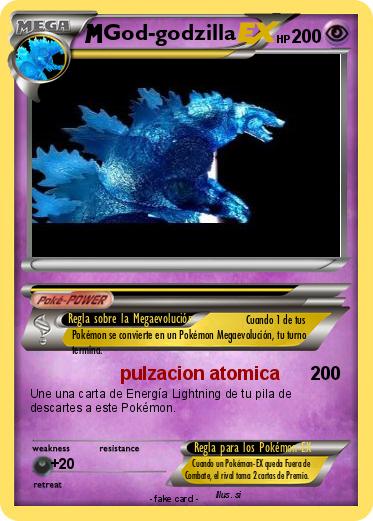 Pokemon God-godzilla