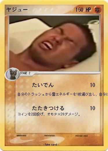 Pokemon ヤジュー