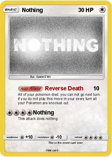 Pokemon Nothing