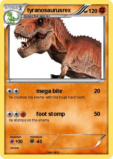 Pokemon tyranosaurusrex
