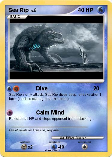 Pokemon Sea Rip
