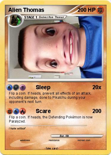 Pokemon Alien Thomas