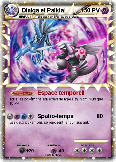 Pokemon Dialga et Palkia