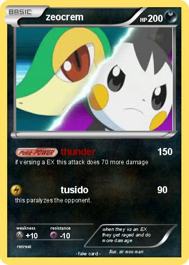 Pokemon zeocrem