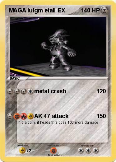 Pokemon MAGA luigm etali EX