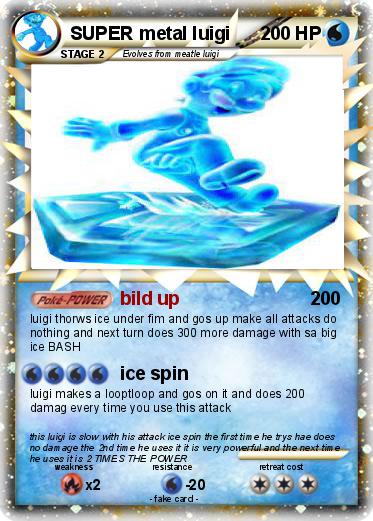 Pokemon SUPER metal luigi