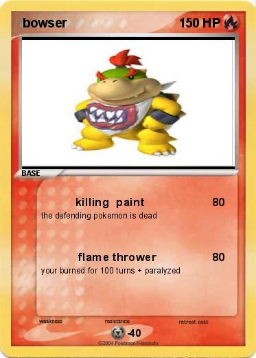 Pokemon  bowser