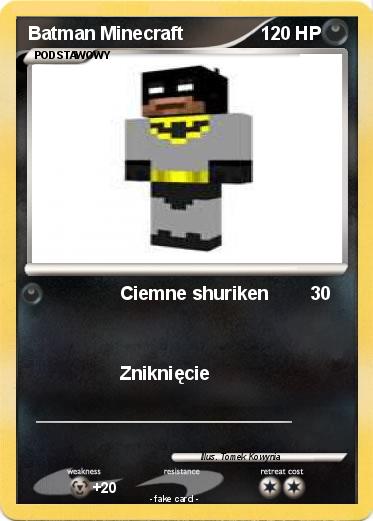 Pokemon Batman Minecraft