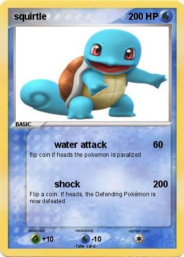 Pokemon squirtle