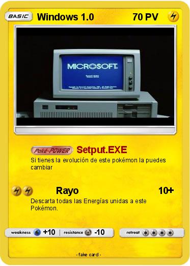 Pokemon Windows 1.0