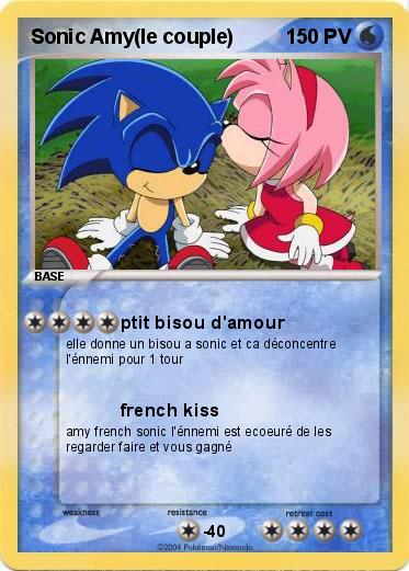 Pokemon Sonic Amy(le couple)