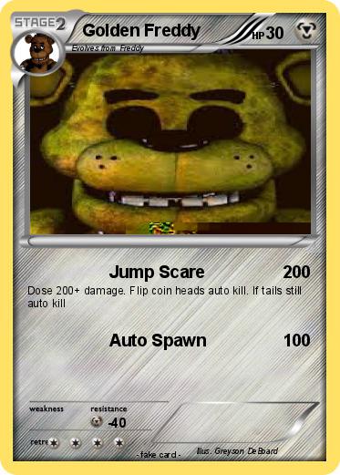 Pokemon Golden Freddy