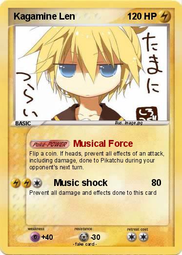 Pokemon Kagamine Len