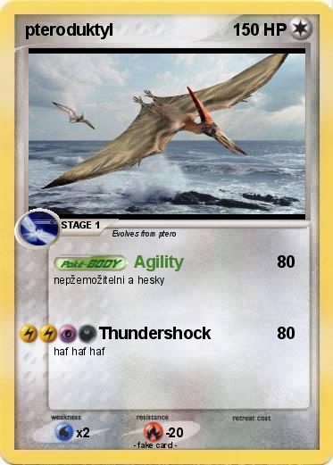 Pokemon pteroduktyl