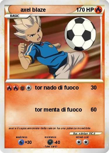 Pokemon axel blaze