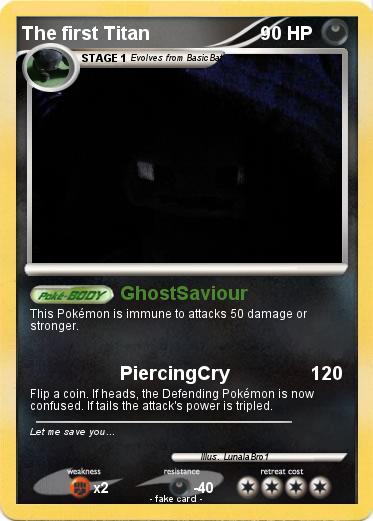 Pokemon The first Titan