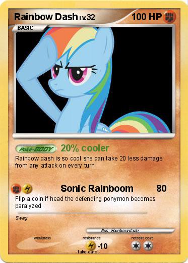 Pokemon Rainbow Dash