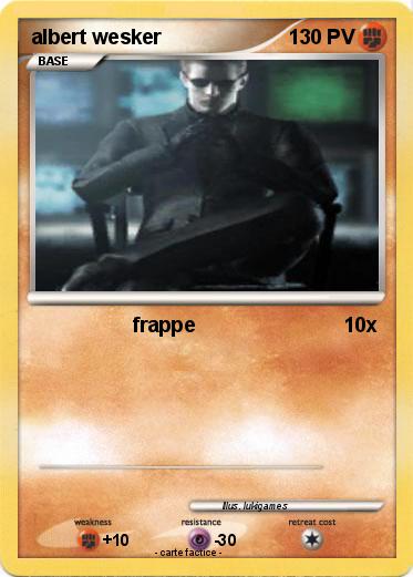 Pokemon albert wesker