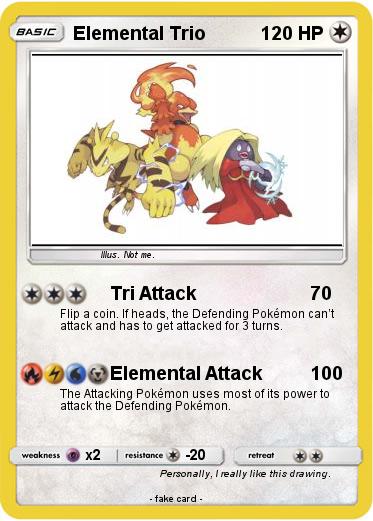 Pokemon Elemental Trio