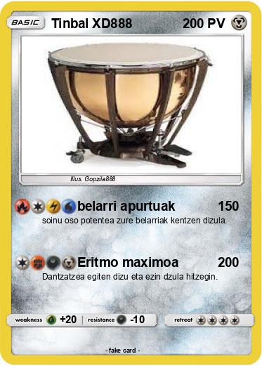 Pokemon Tinbal XD888