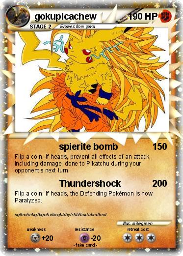 Pokemon gokupicachew