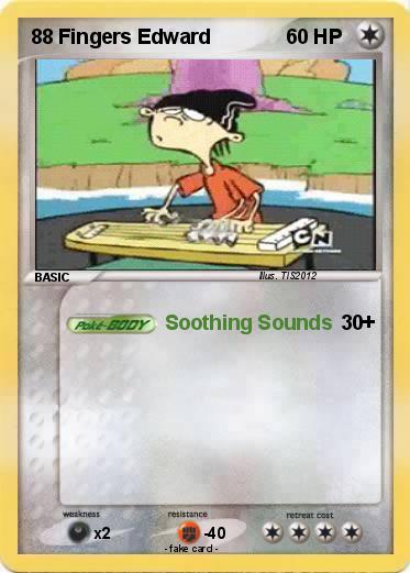 Pokemon 88 Fingers Edward