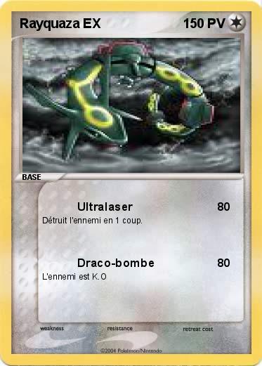 Pokemon Rayquaza EX