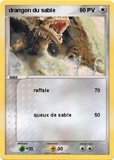Pokemon drangon du sable