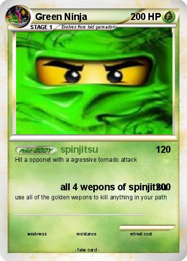 Pokemon Green Ninja