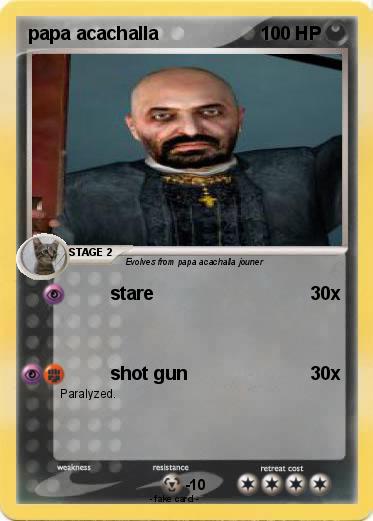 Pokemon papa acachalla